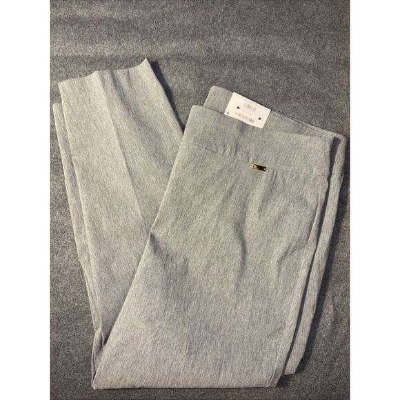 INC Womens Sz22 Skinny Leg Crop Mid Rise Tummy Control Pull On Dress Pants NWT - Picture 11 of 13